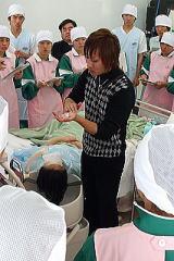 「洗髪」校内実習